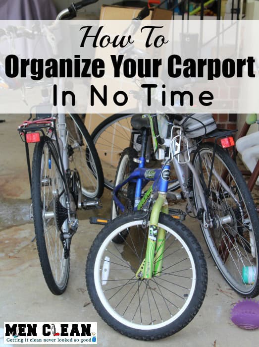 How to Organize Your Carport In No Time