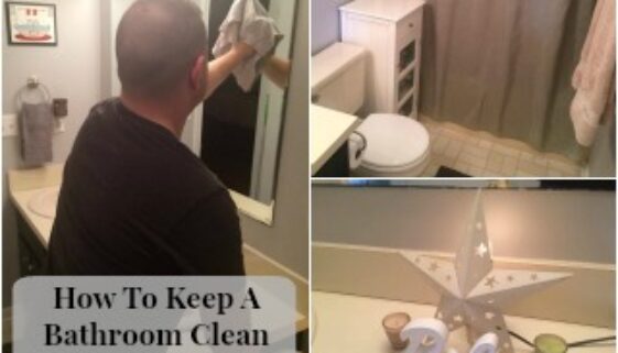 How To Keep A Bathroom Clean For Good with this simple steps