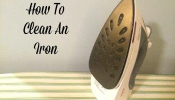 Quick Tips On Cleaning An Iron to make it look like new!