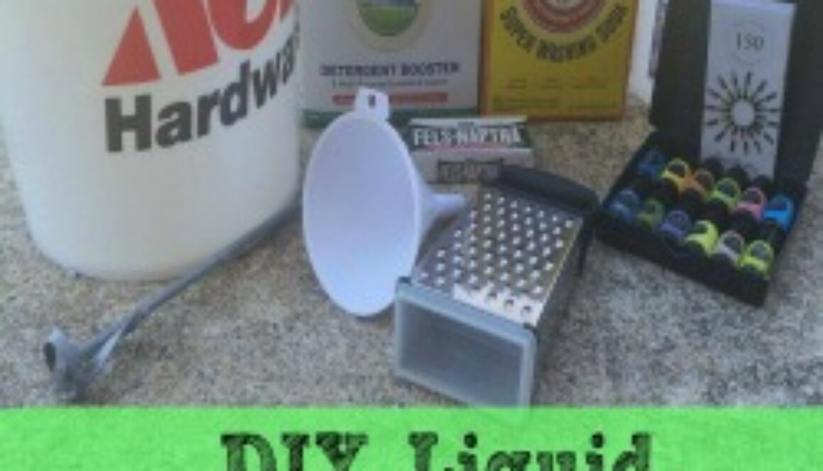 DIY Liquid Laundry Detergent feature