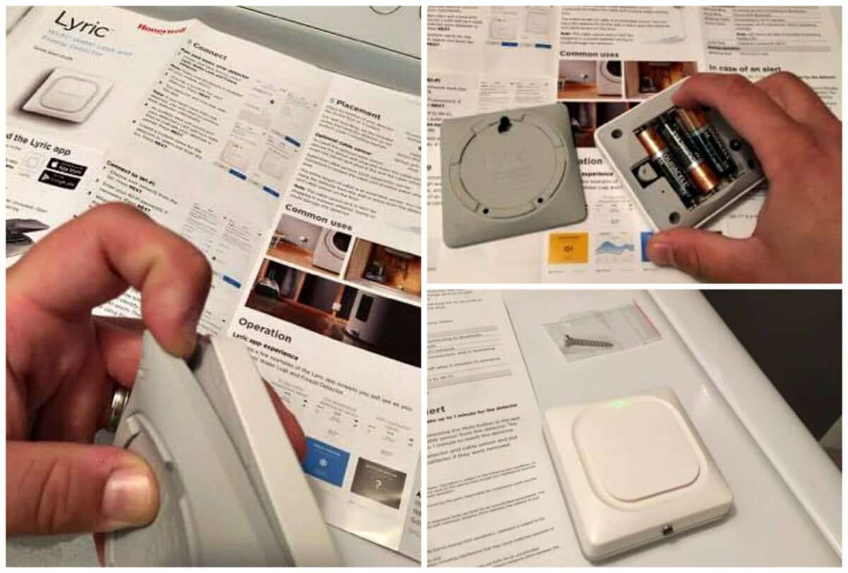 The Honeywell Lyric Water Leak and Freeze Detector